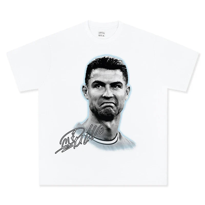 Cristiano Ronaldo Vintage Graphic Tee - view 3