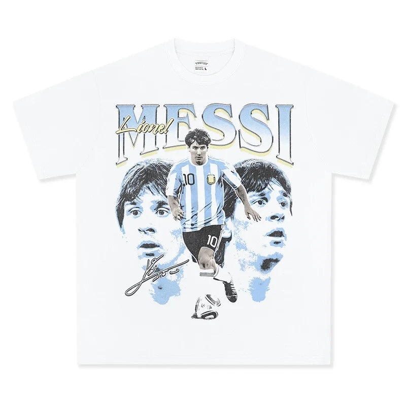 Lionel Messi Vintage Graphic Tee