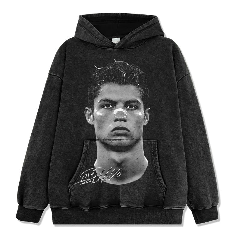 Ronaldo Vintage Graphic Tee & Hoodie