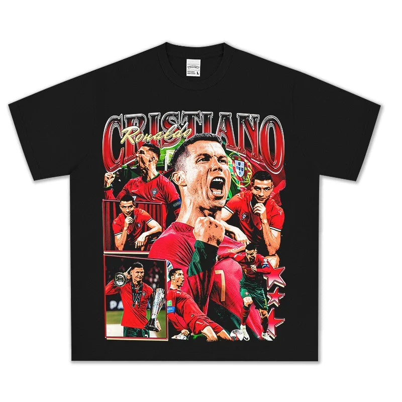 Cristiano Ronaldo Vintage Graphic Tee - view 2