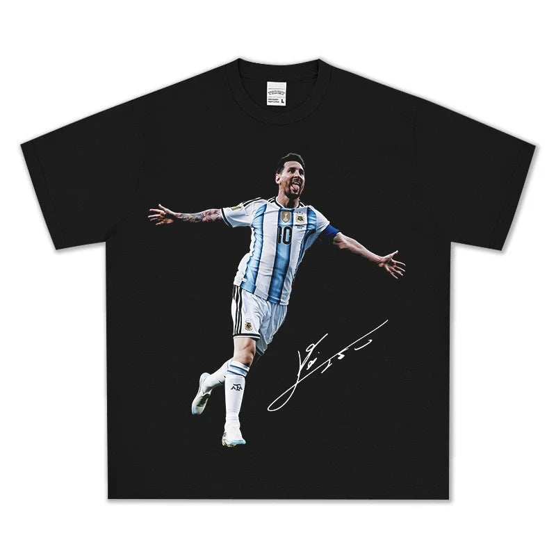 Lionel Messi Vintage Graphic Tee - view 2