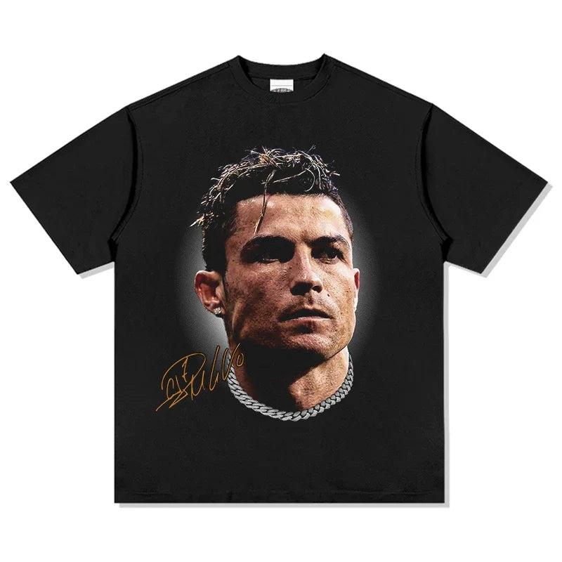 Ronaldo Vintage Graphic Tee & Hoodie - view 4