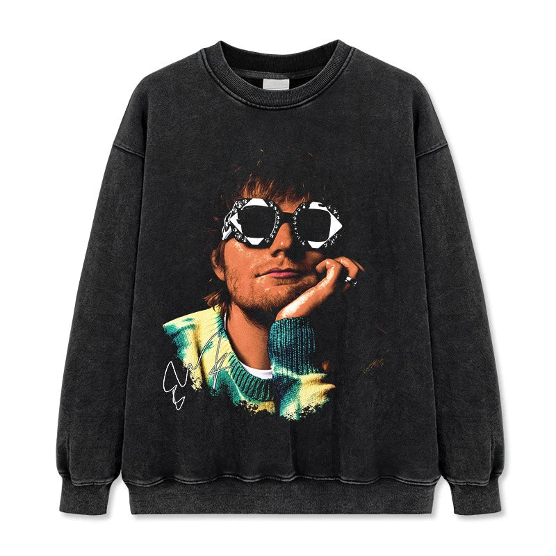 Ed Sheeran Vintage Graphic Tee & Hoodie - view 2