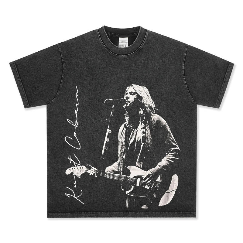 Kurt Cobain Vintage Graphic Tee
