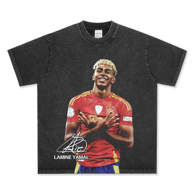 Lamine Yamal Vintage Graphic Tee