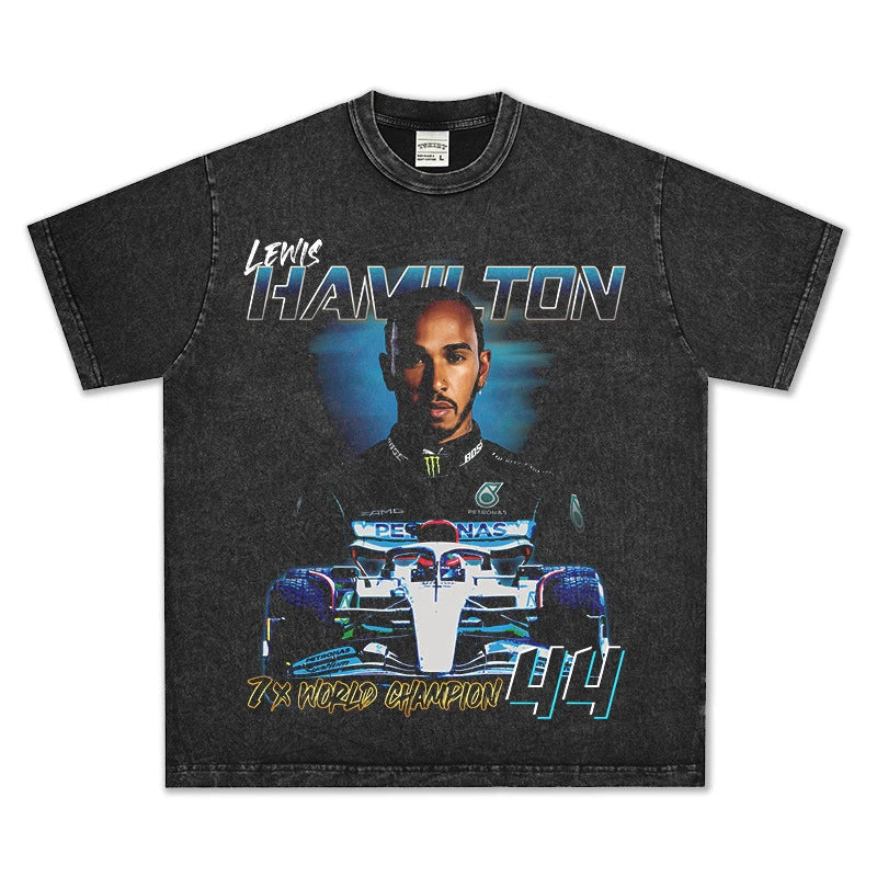 Lewis Hamilton Vintage Graphic Tee & Hoodie