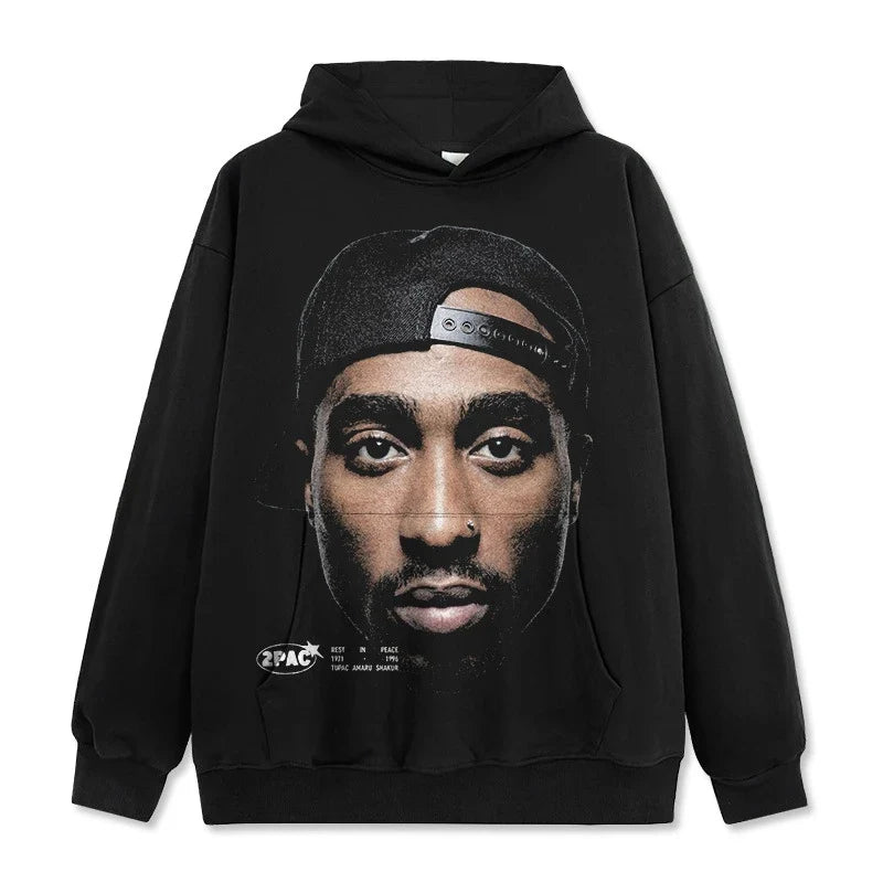 2Pac Big Face Vintage Graphic Tee - view 6