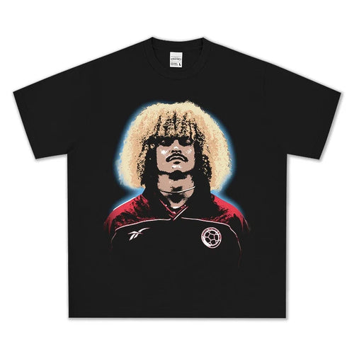 Carlos Valderrama Vintage Graphic Tee - view 2