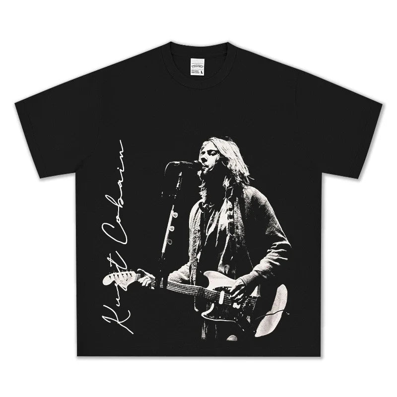 Kurt Cobain Vintage Graphic Tee - view 2