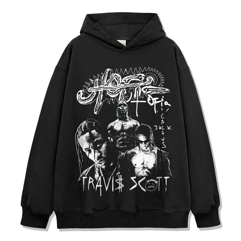 Travis Scott Vintage Graphic Tee & Hoodie - view 6