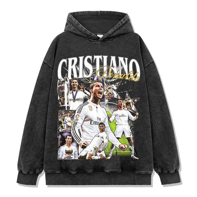 Ronaldo Vintage Graphic Tee & Hoodie - view 5