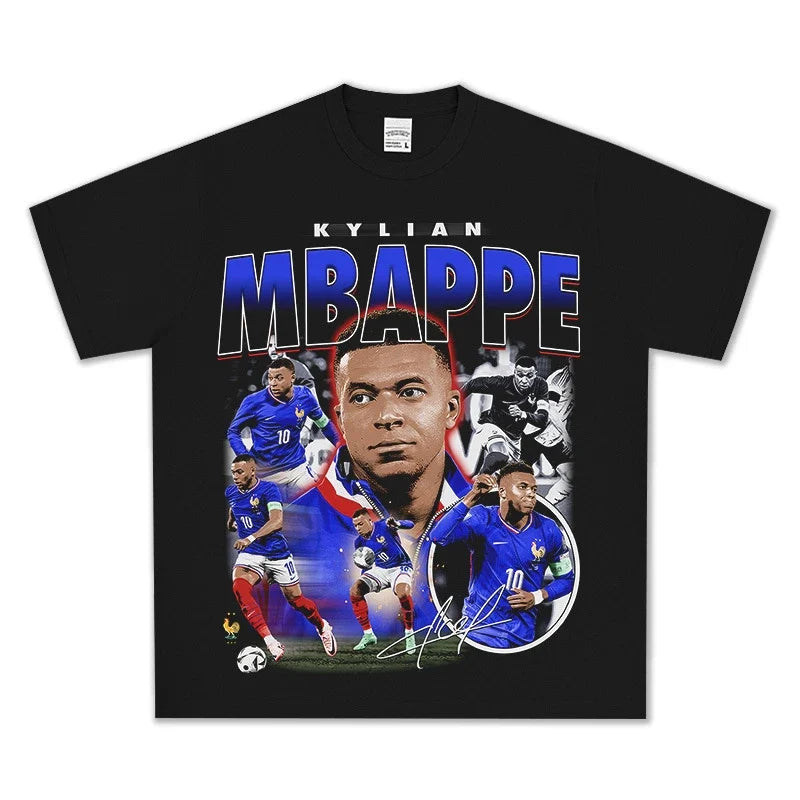 Kylian Mbappe Vintage Graphic Tee - view 2
