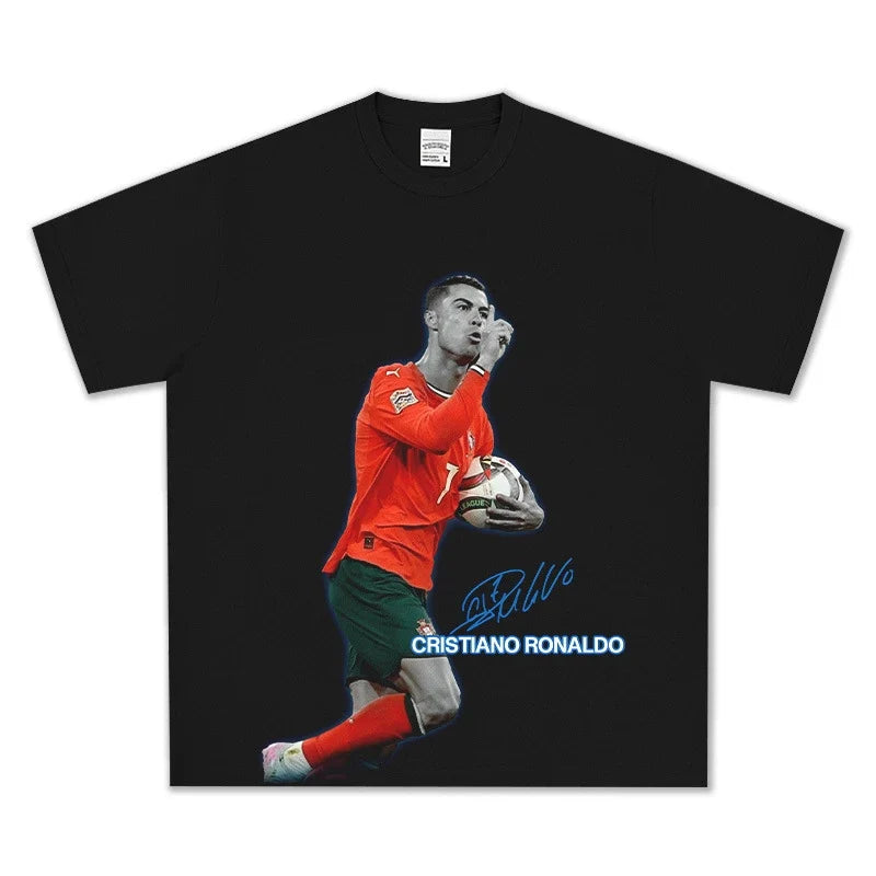 Cristiano Ronaldo Vintage Graphic Tee - view 2
