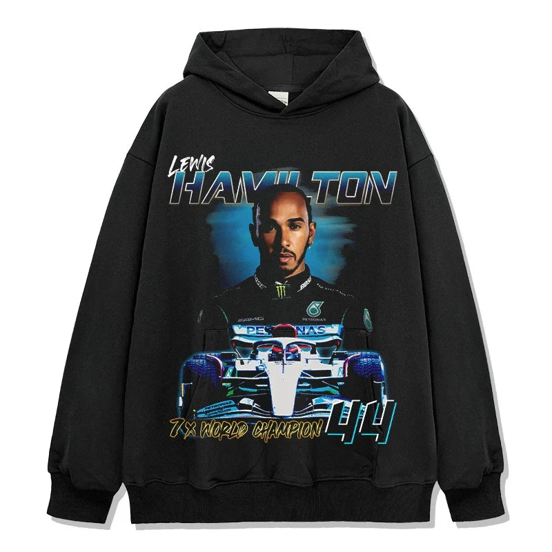 Lewis Hamilton Vintage Graphic Tee & Hoodie - view 6