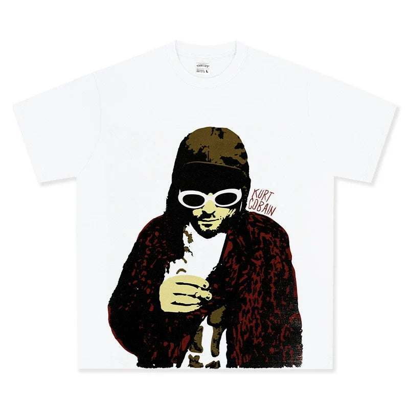 Kurt Cobain Vintage Graphic Tee
