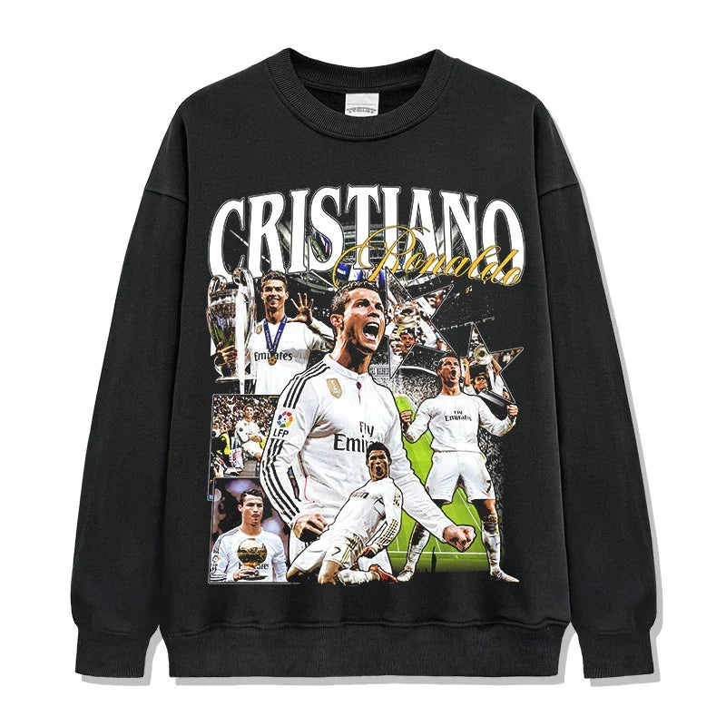 Ronaldo Vintage Graphic Tee & Hoodie - view 4