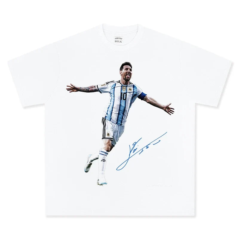 Lionel Messi Vintage Graphic Tee - view 3