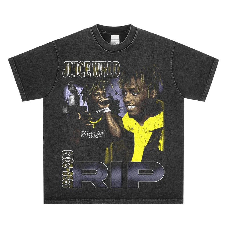 Juice WRLD Commemorative Vintage Graphic Tee