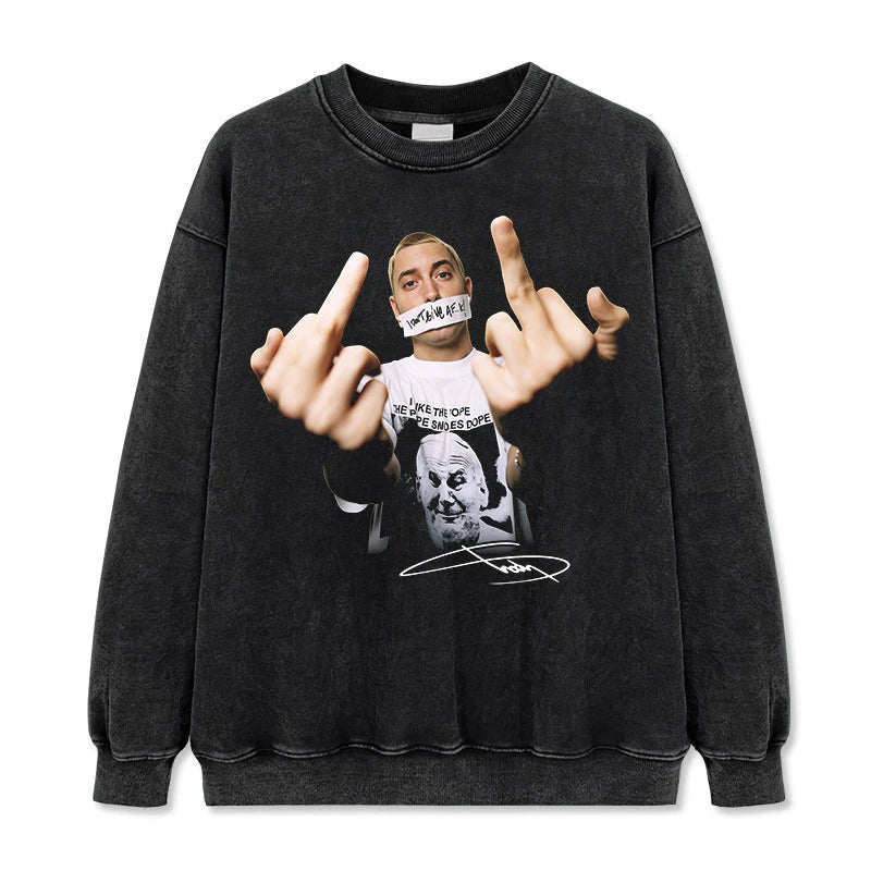 Eminem Vintage Graphic Tee & Hoodie - view 2