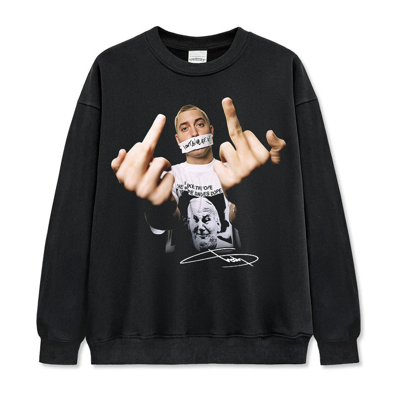 Eminem Vintage Graphic Tee & Hoodie - view 4
