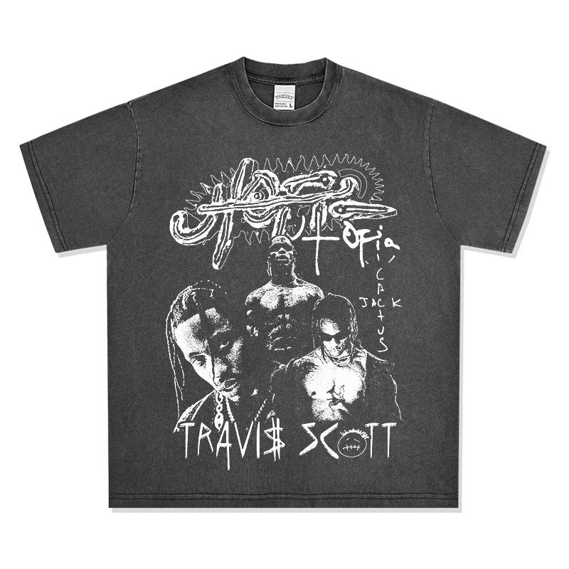 Travis Scott Vintage Graphic Tee & Hoodie