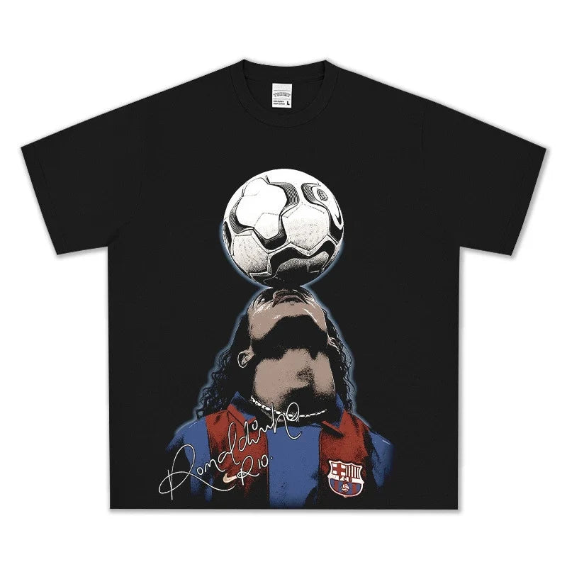 Ronaldinho Vintage Graphic Tee - view 2