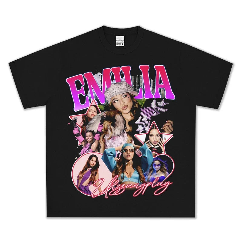 Emilia Vintage Graphic Tee & Hoodie - view 3