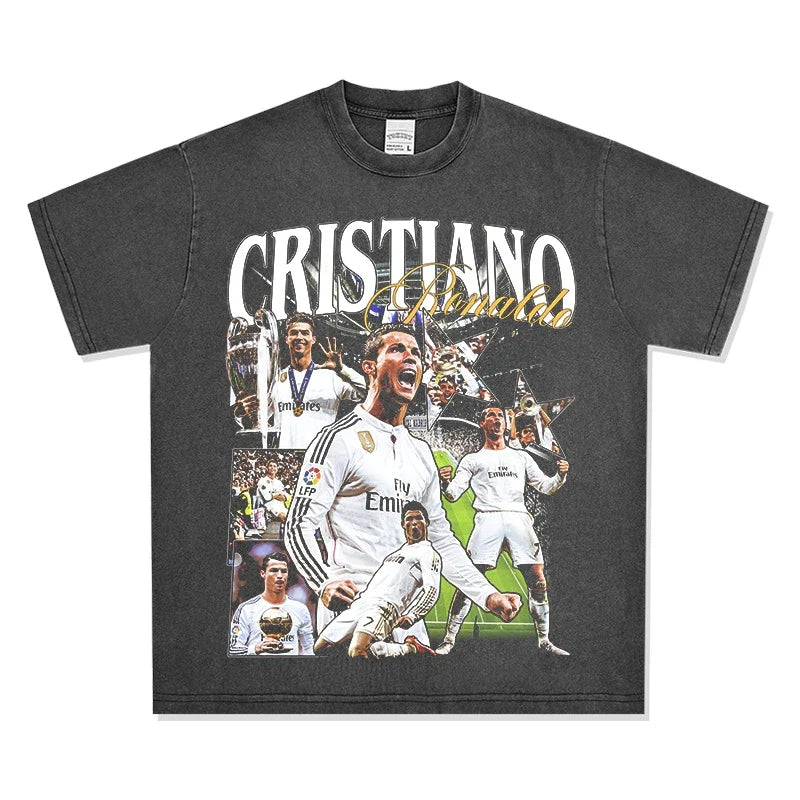 Ronaldo Vintage Graphic Tee & Hoodie