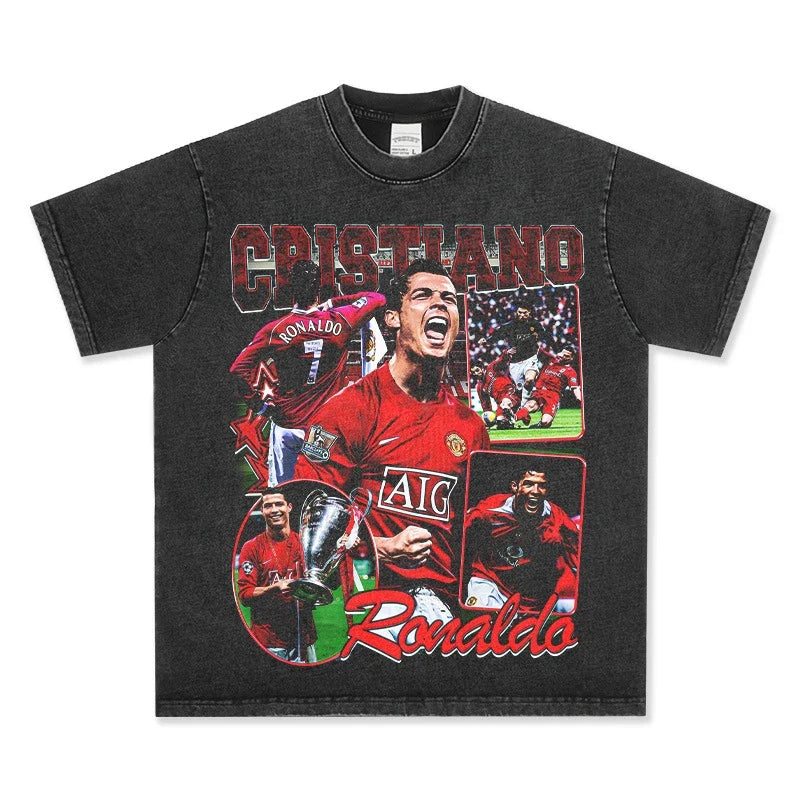 Cristiano Ronaldo Vintage Graphic Tee
