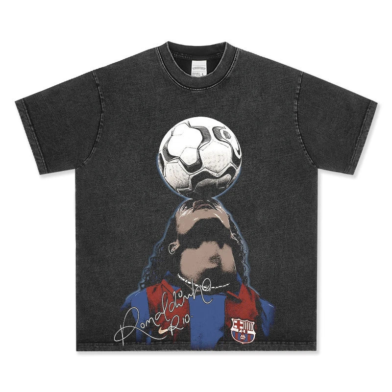 Ronaldinho Vintage Graphic Tee