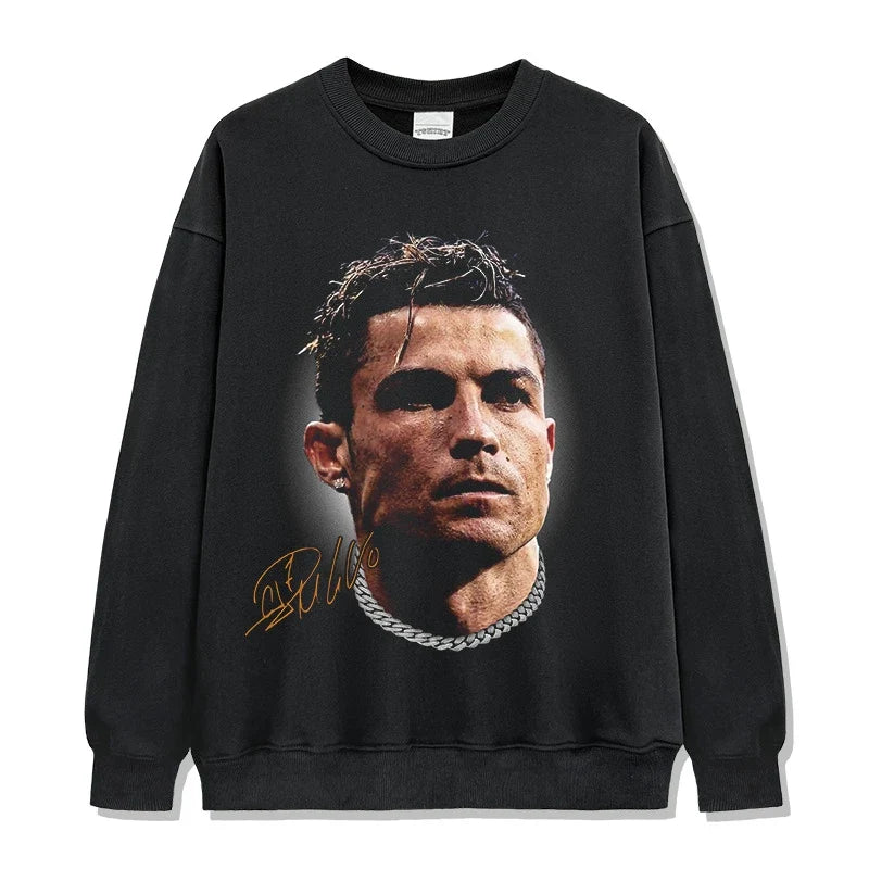 Ronaldo Vintage Graphic Tee & Hoodie - view 5