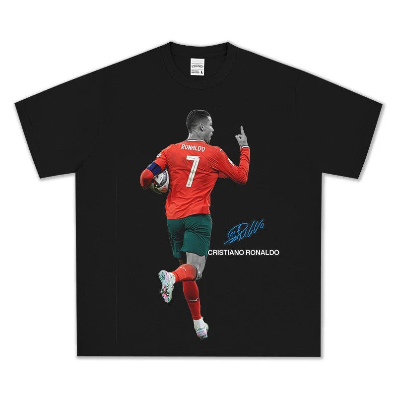 Cristiano Ronaldo Vintage Graphic Tee - view 2