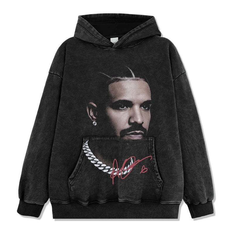 Drake Vintage Graphic Tee & Hoodie - view 5