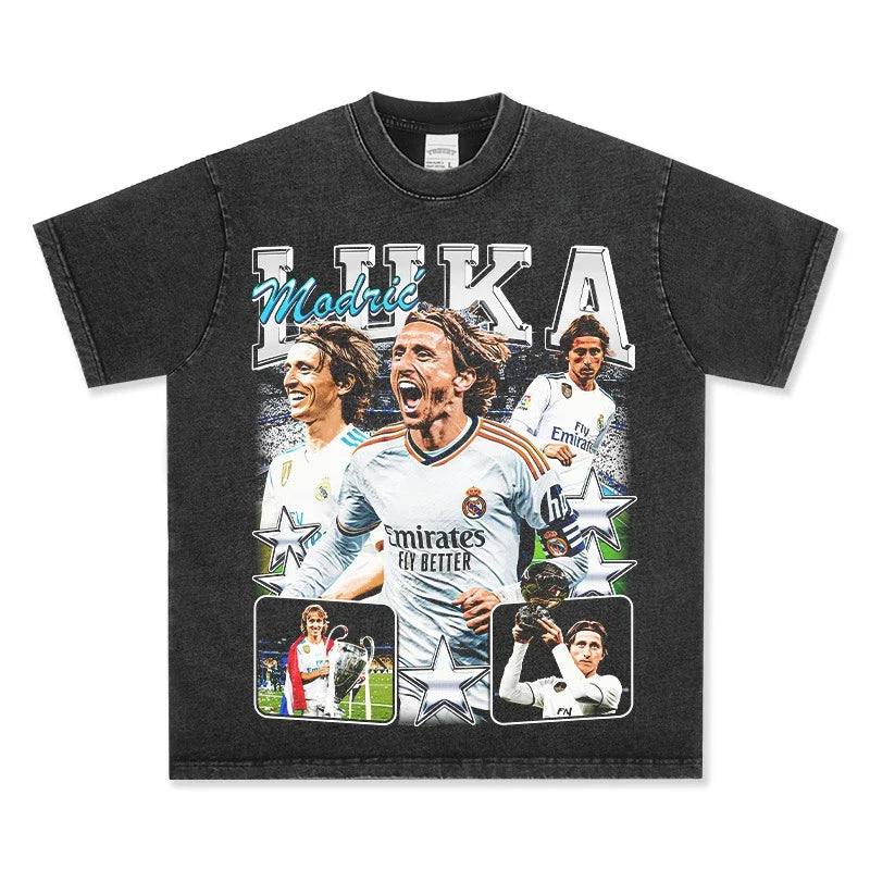 Luka Modric Vintage Graphic Tee