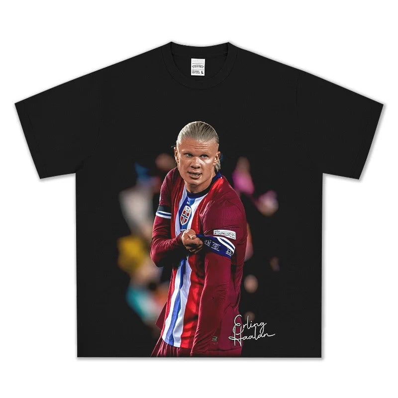 Erling Haaland Vintage Graphic Tee - view 2