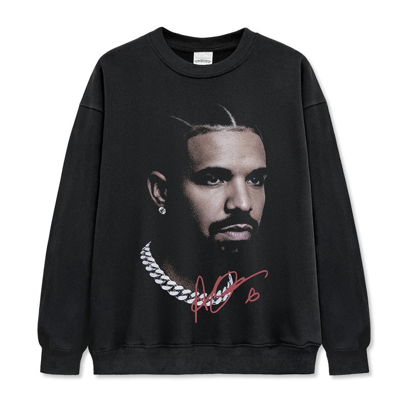Drake Vintage Graphic Tee & Hoodie - view 4