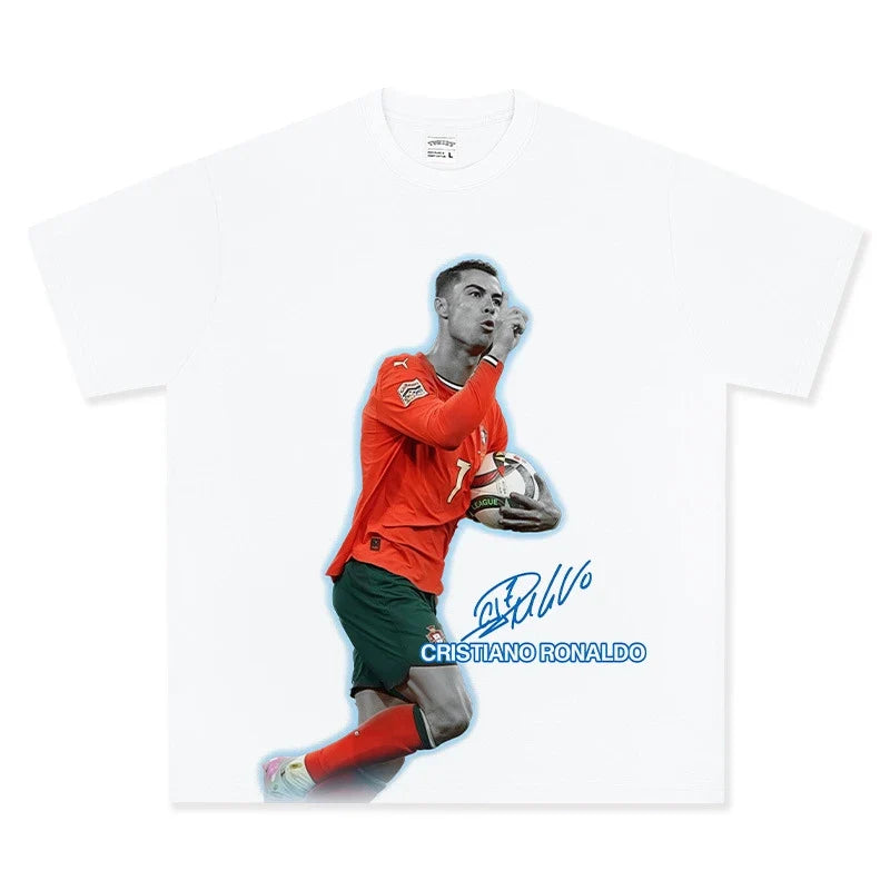 Cristiano Ronaldo Vintage Graphic Tee - view 3