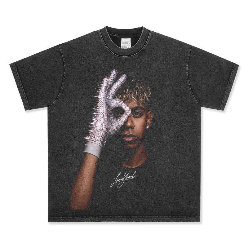 Lamine Yamal World Cup Champion Vintage Graphic Tee