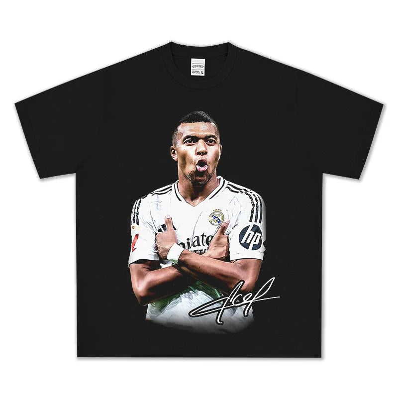 Kylian Mbappe Vintage Graphic Tee - view 2
