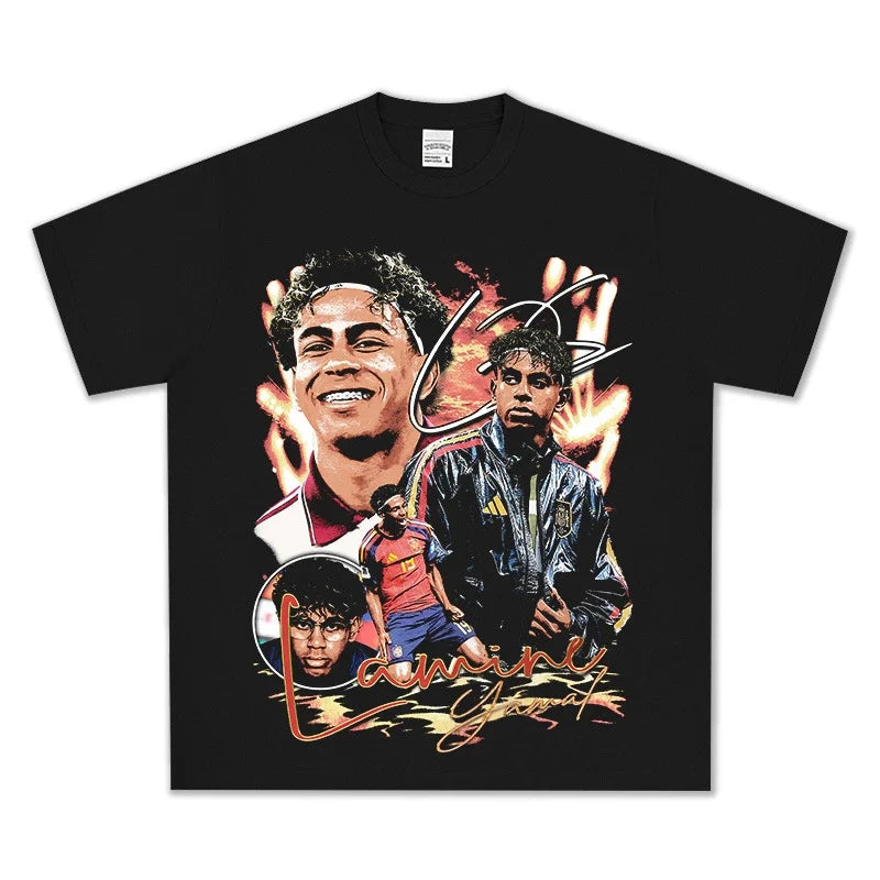 Lamine Yamal World Cup Champion Vintage Graphic Tee - view 2