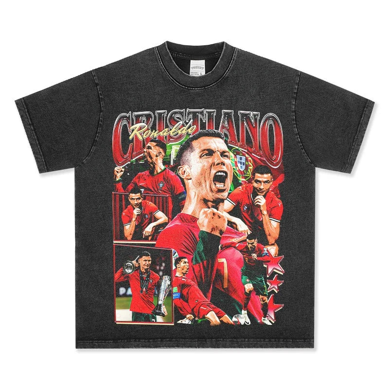 Cristiano Ronaldo Vintage Graphic Tee