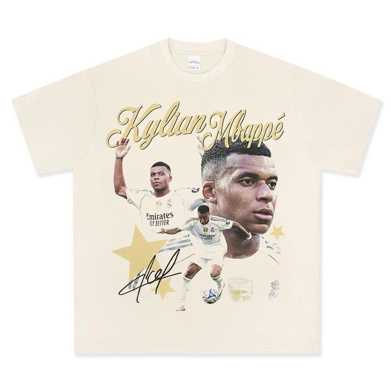 Kylian Mbappe Vintage Graphic Tee - view 2