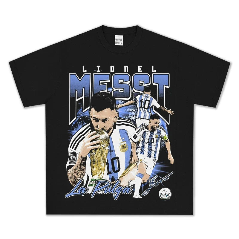 Lionel Messi Vintage Graphic Tee - view 2