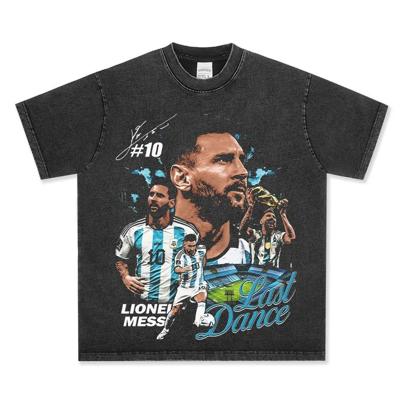 Lionel Messi Vintage Graphic Tee