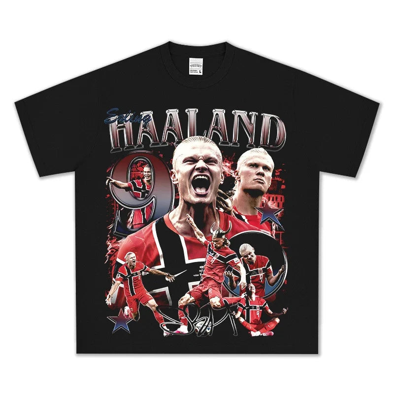 Erling Haaland Vintage Graphic Tee - view 2