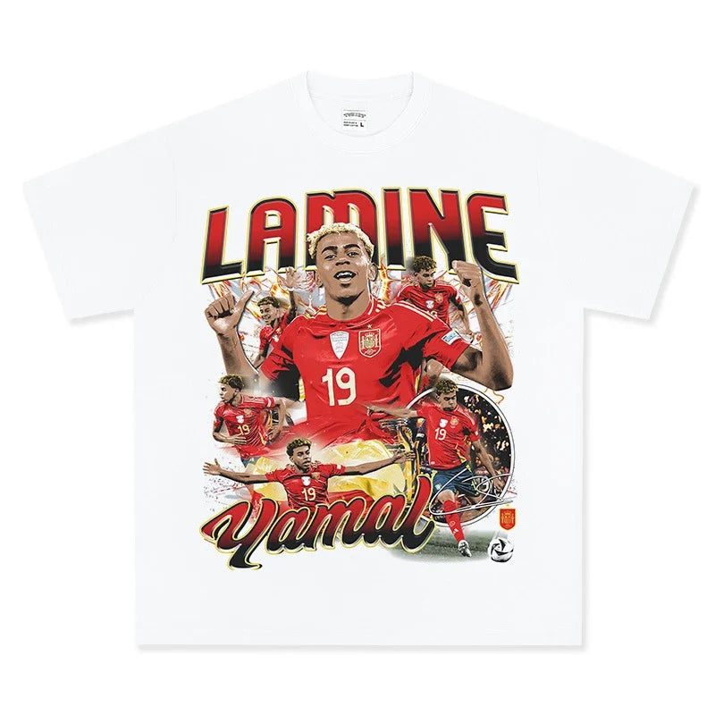 Lamine Yamal World Cup Champion Vintage Graphic Tee - view 3