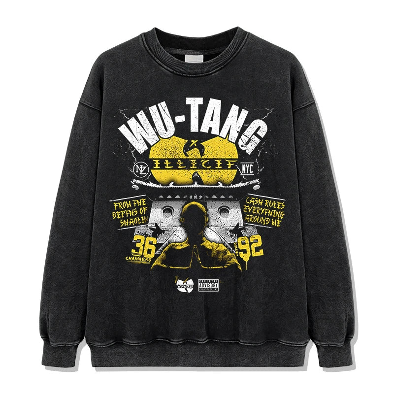 Wu-Tang Clan Vintage Graphic Tee & Hoodie - view 3
