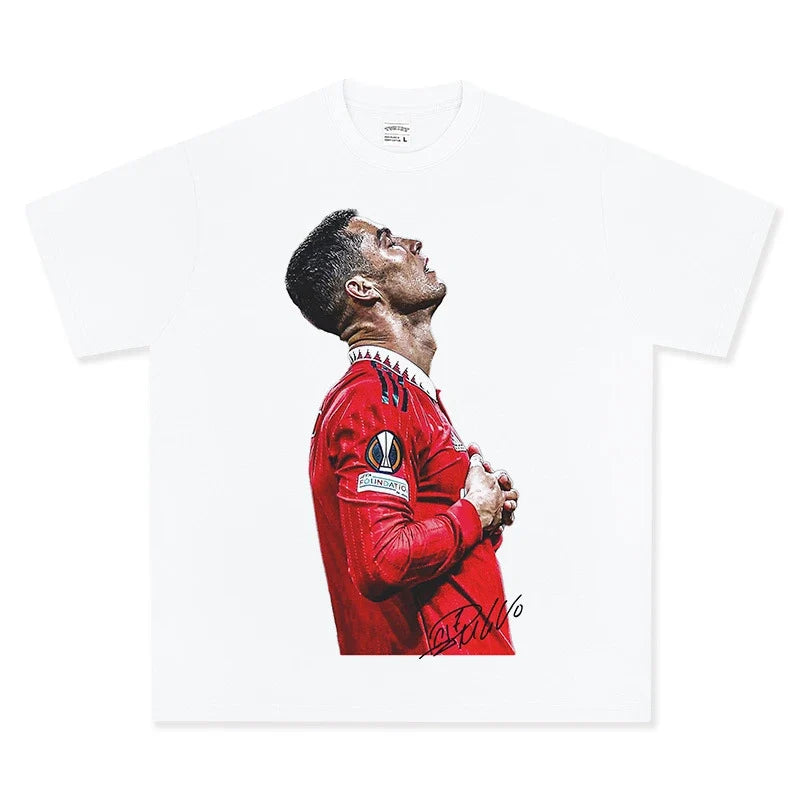 Cristiano Ronaldo Vintage Graphic Tee - view 3