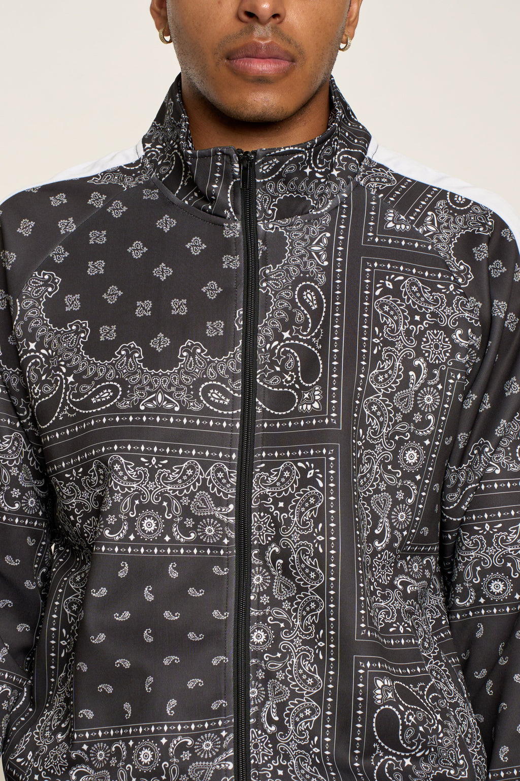 Accented Bandana Track Suit