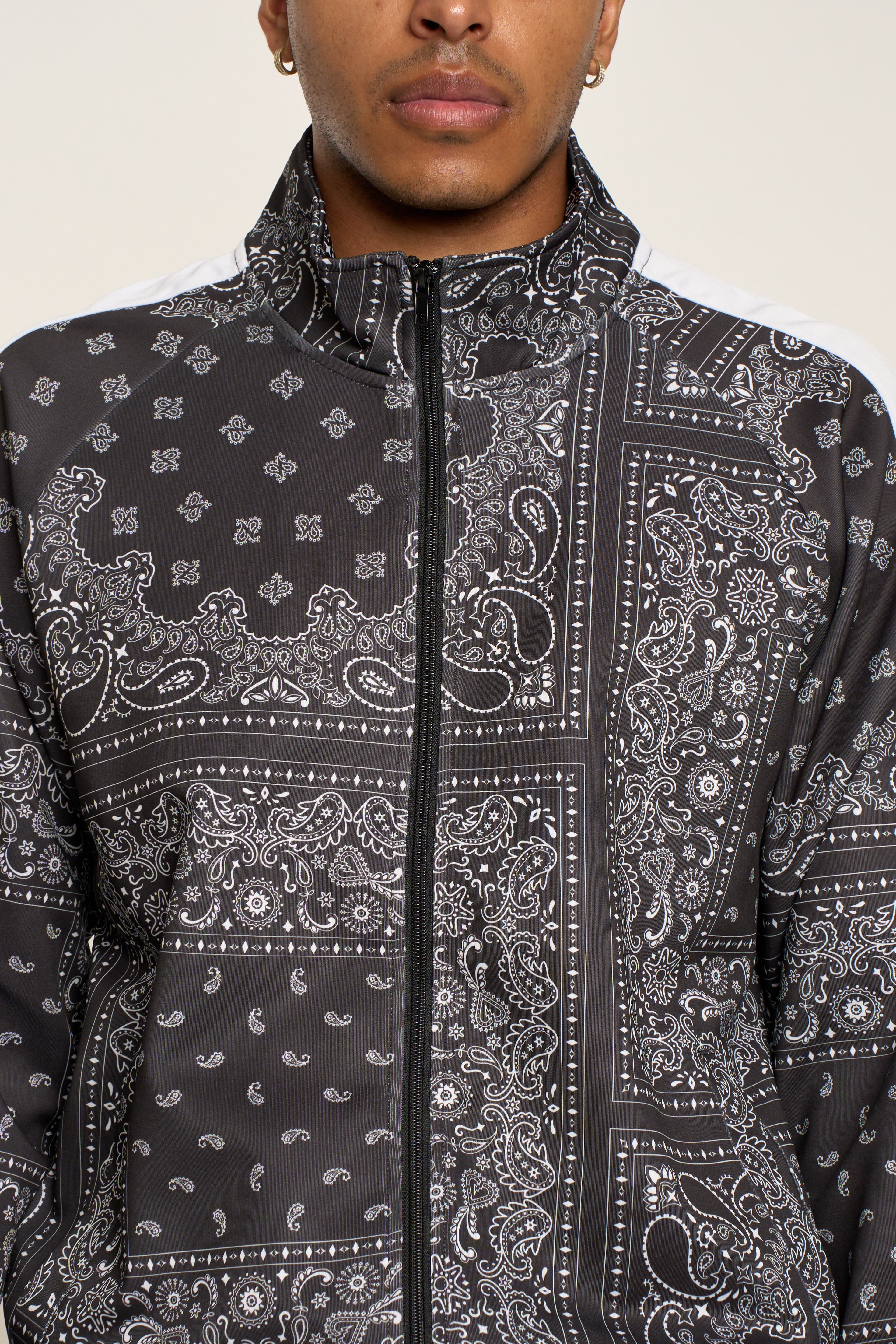 Accented Bandana Track Suit